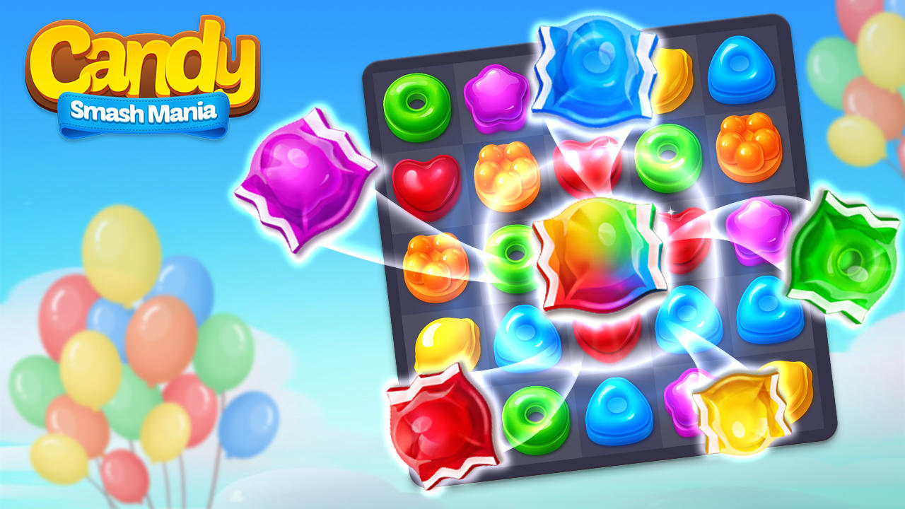 Candy Smash Mania: Match 3 Pop Game Screenshot
