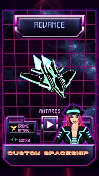 Cuplikan Layar Game Alien Swarm: Sky Force Squadron of Bullet Hell