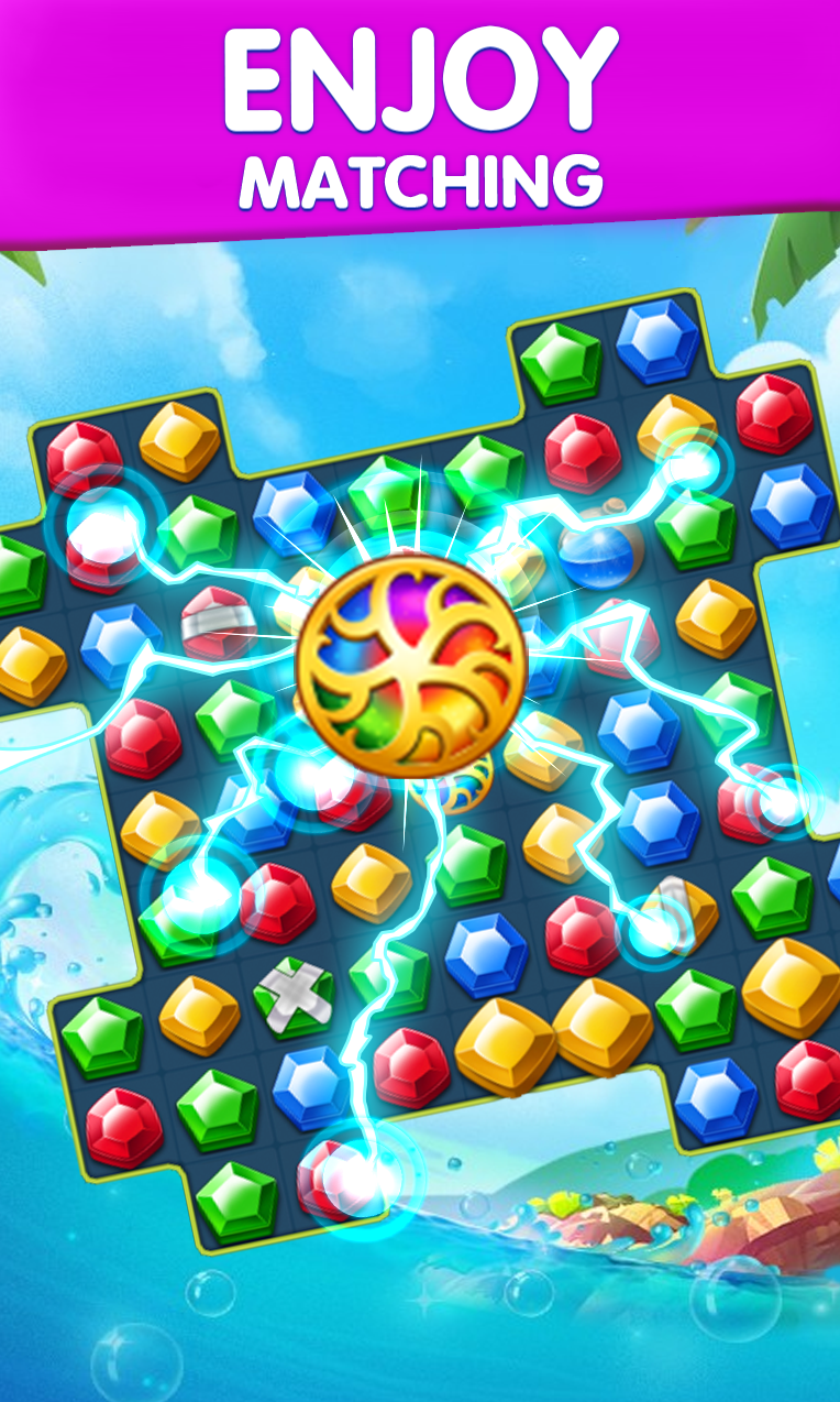 Cuplikan Layar Game Jewel Match Puzzle Game