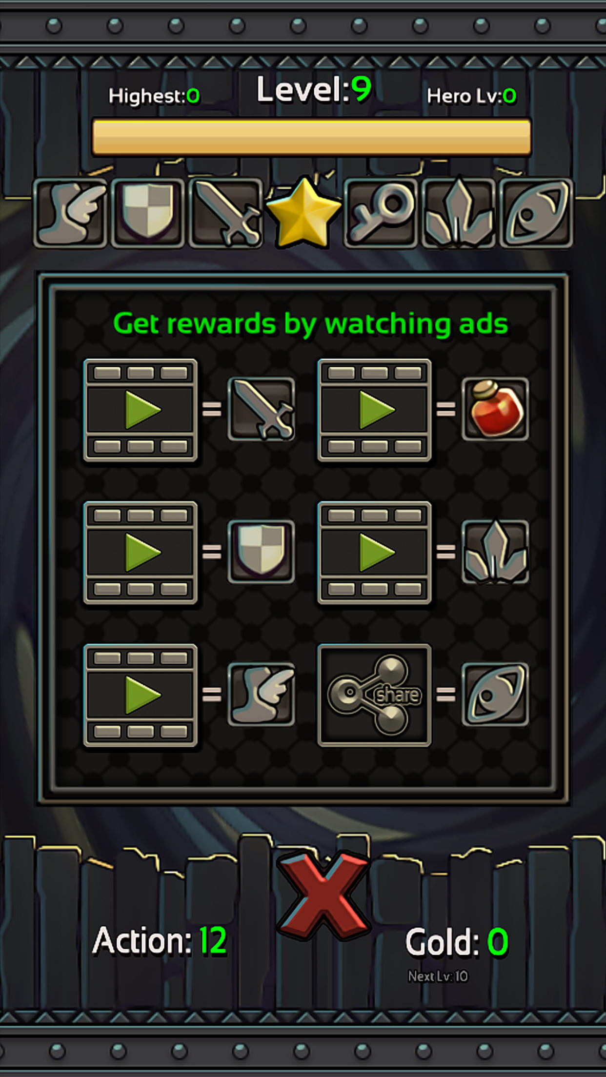 Grid Treasure:Escape Game Screenshot