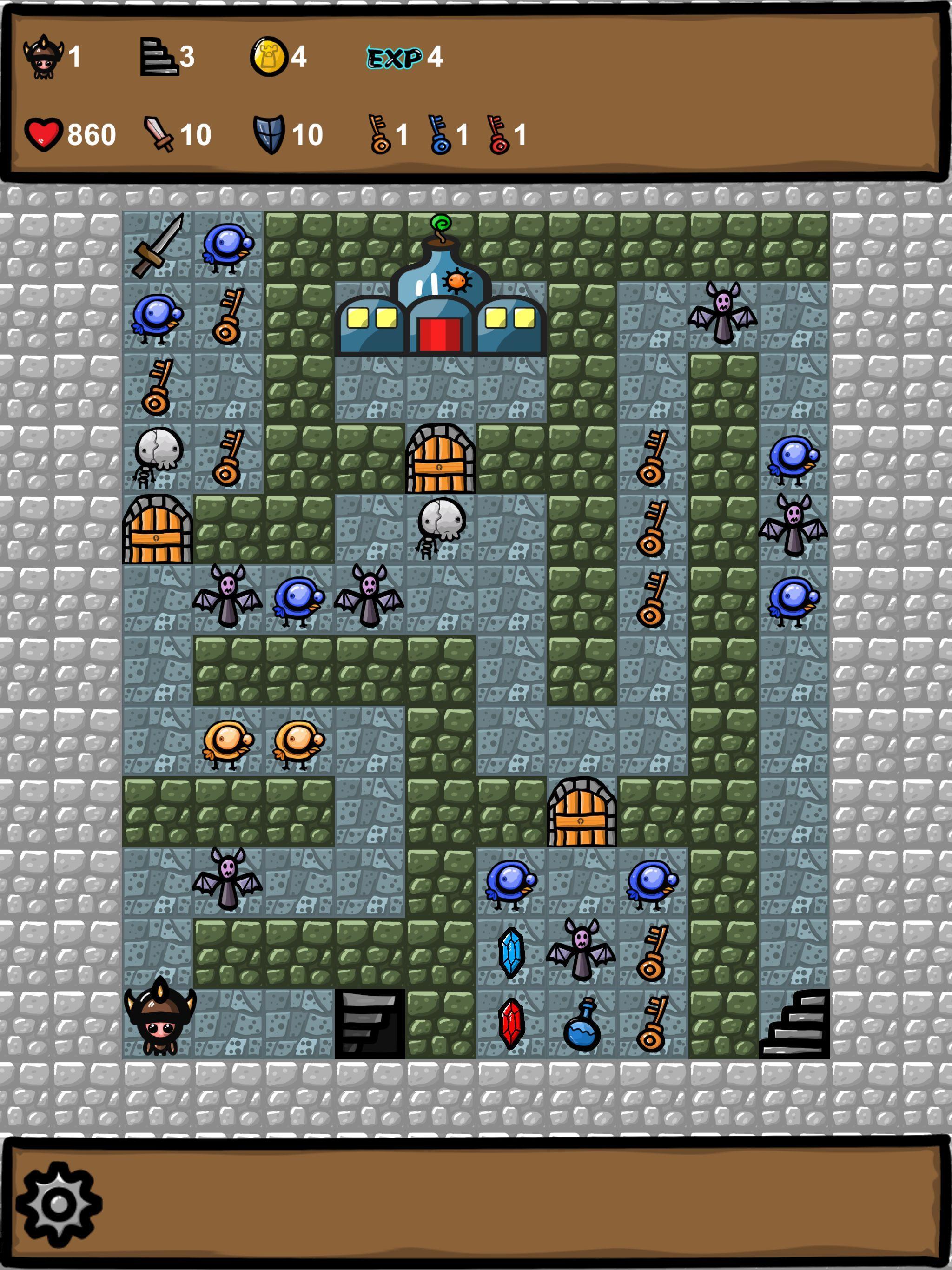 魔塔2019：勇者冒险 Game Screenshot