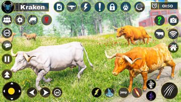 Scary Wild Cow Rampage Game Game Screenshot