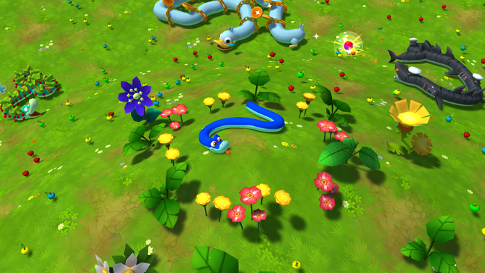 Snake Rivals - io Snakes Games Game Screenshot