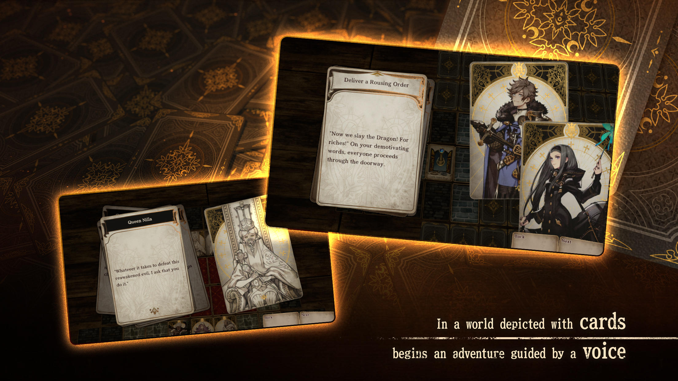 VoiceofCardsTheIsleDragonRoars Game Screenshot