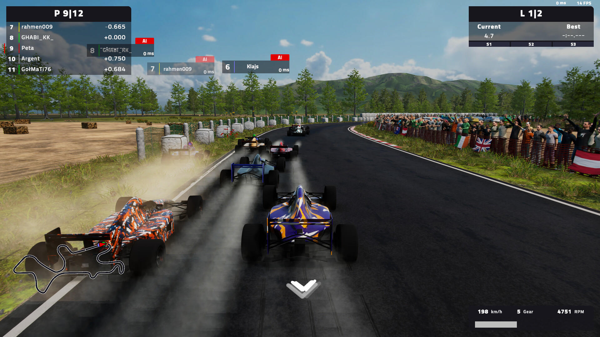 Screenshot of Formula Evolution 2024