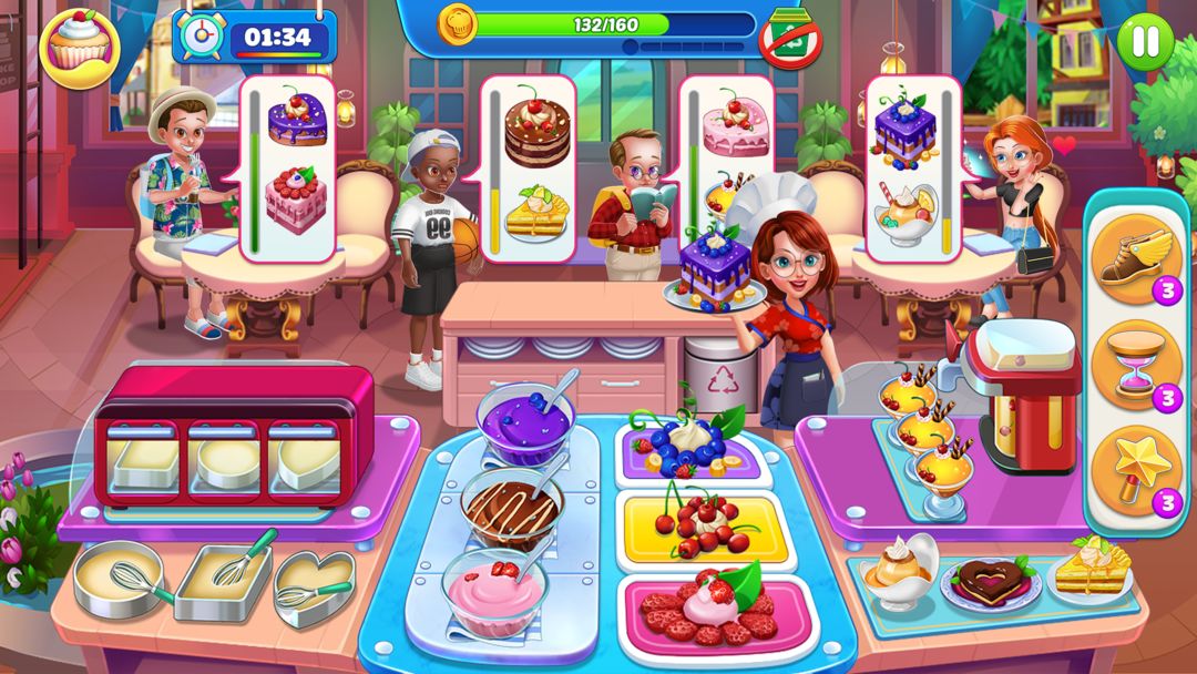 Cooking World: 요리게임 그리고 피자게임 게임 스크린 샷