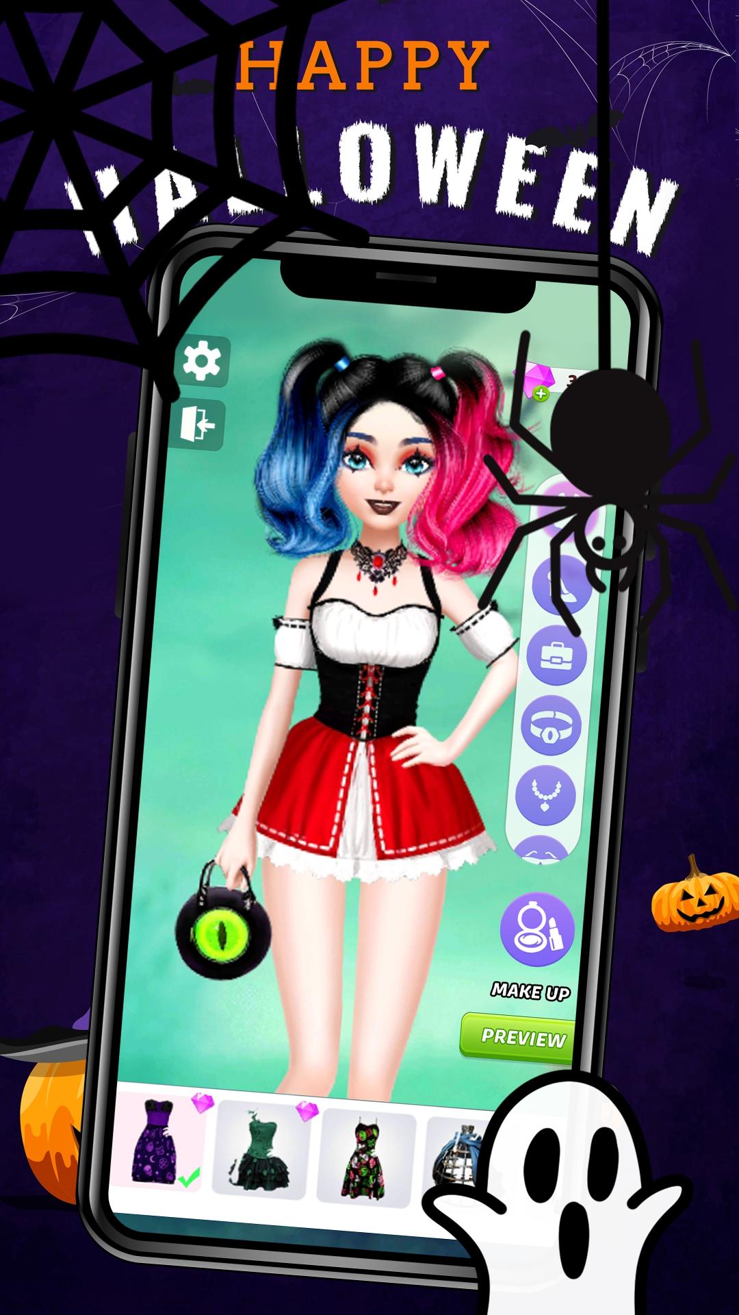 Screenshot 2 of Fashion Dress Up & Makeup Game 