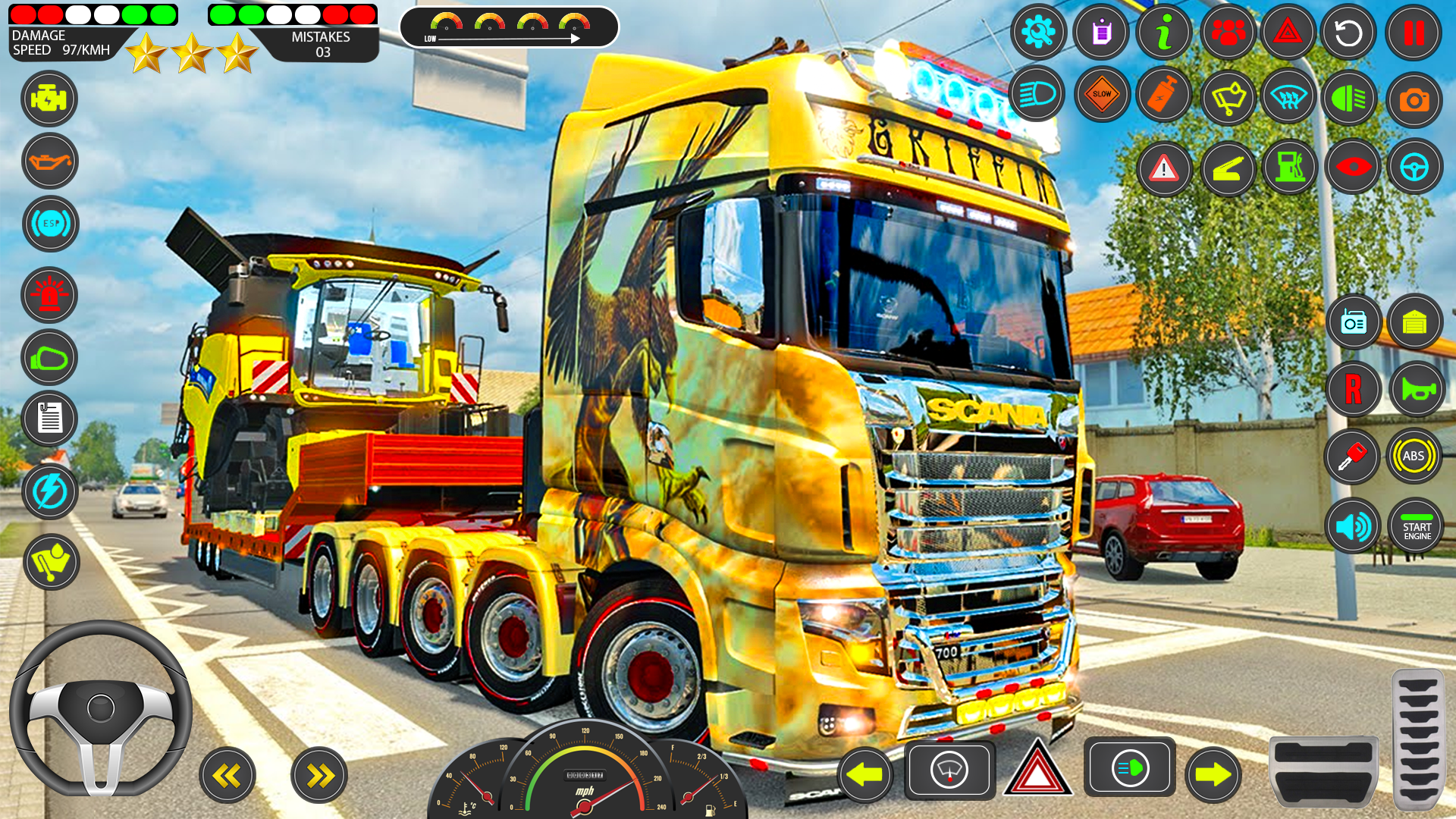 Euro Truck Simulator 2 Game 3D ภาพหน้าจอเกม