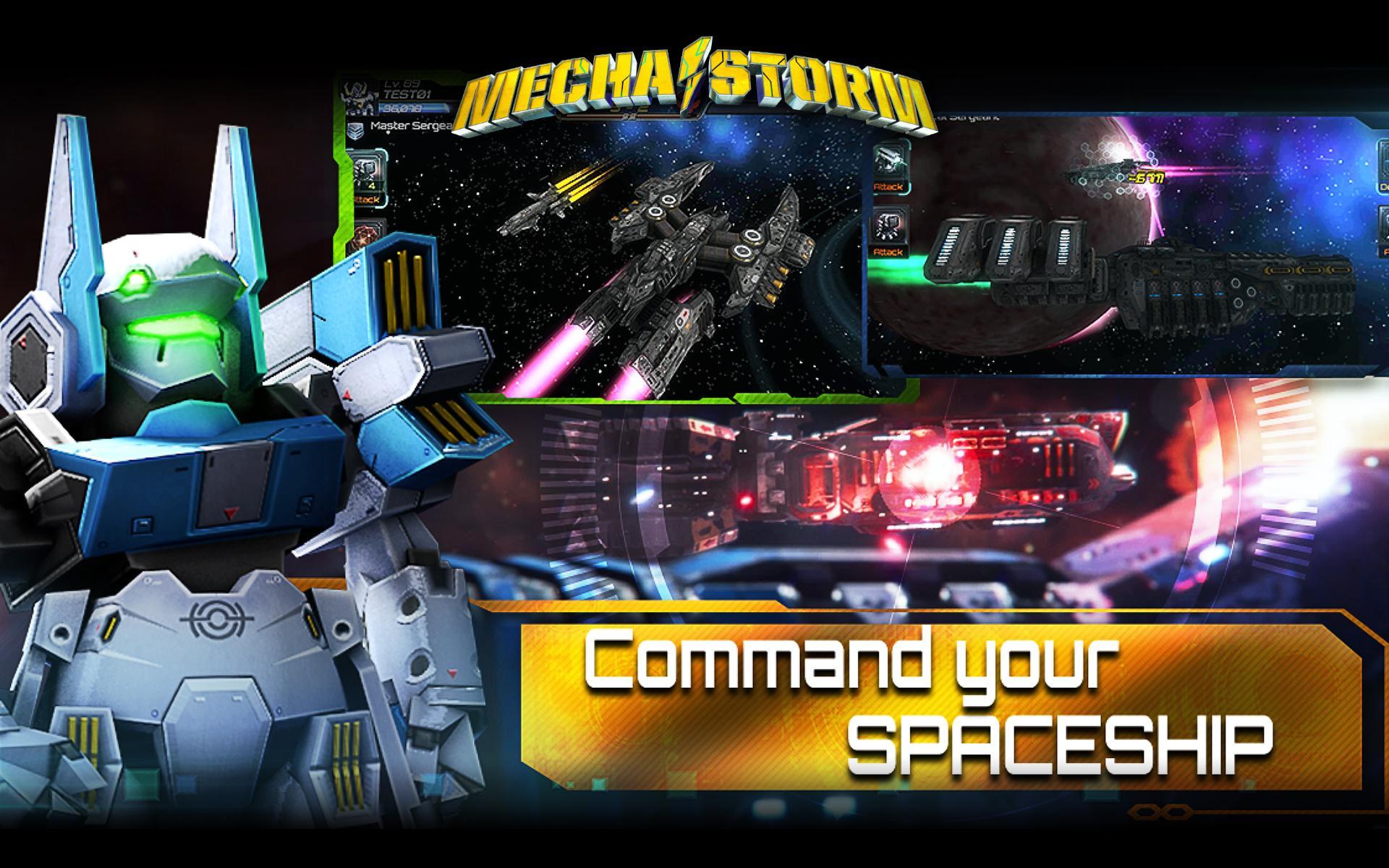 Mecha Storm: Advanced War Robots Game Screenshot