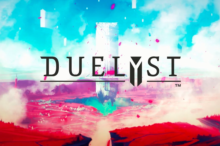 Screenshot of the video of Duelyst