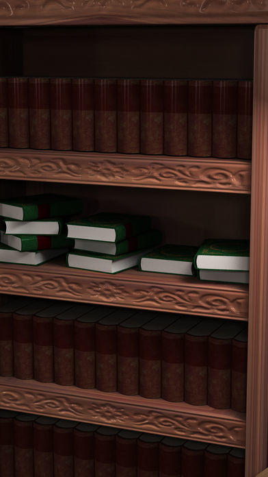 Cuplikan Layar Game 脱出ゲーム - Den - 古びた五角形の書斎からの脱出