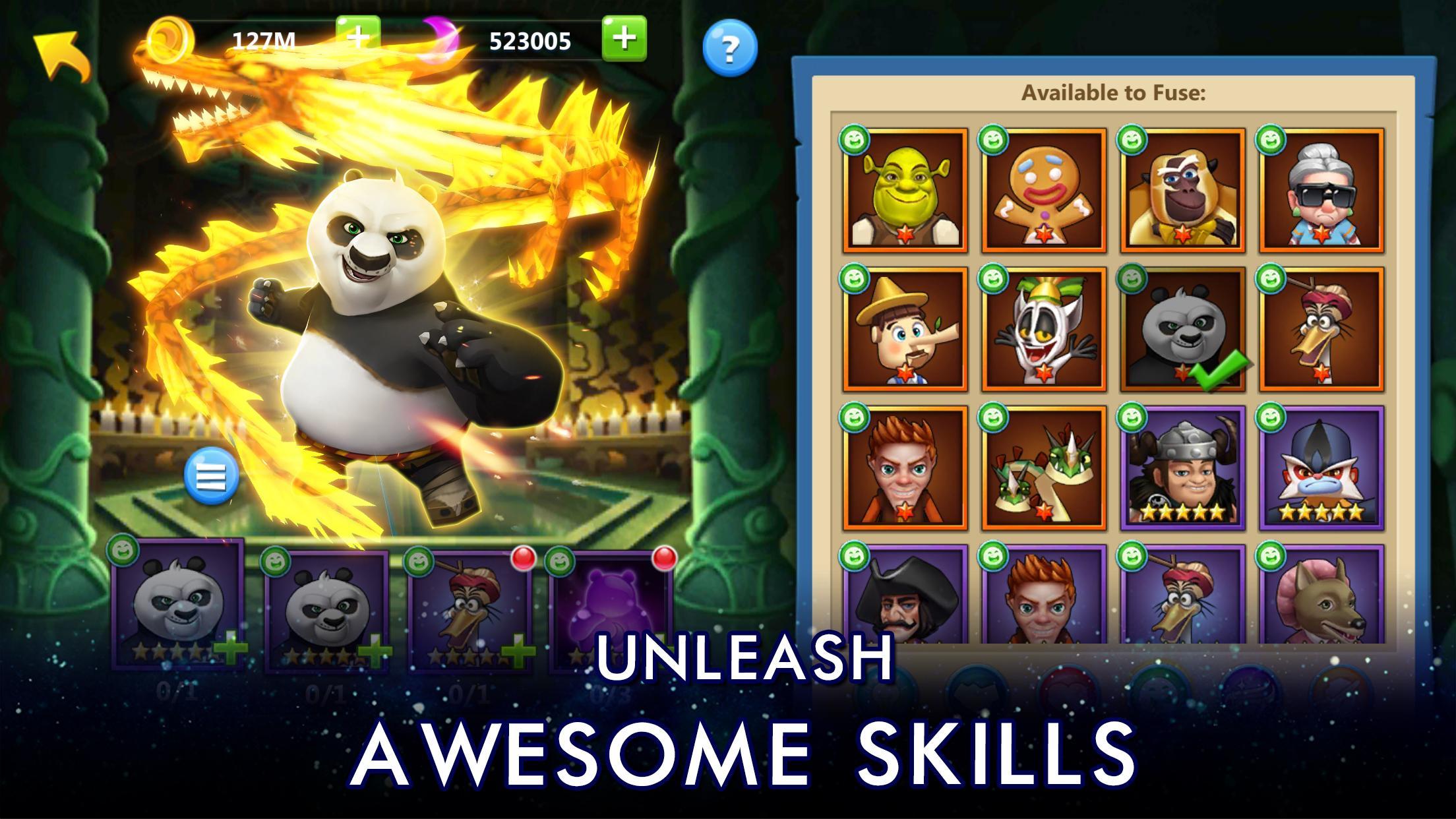 DreamWorks Universe of Legends Game Screenshot