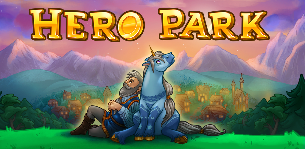 Banner of Hero Park: Mga Tindahan at Dungeon 1.18.2