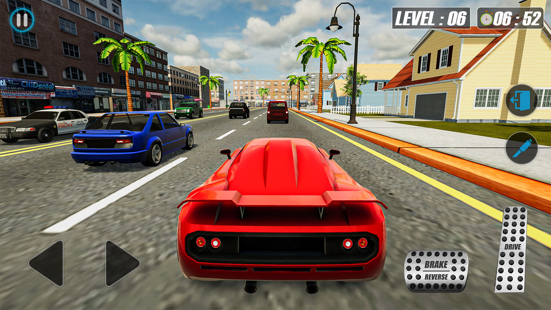 Cuplikan Layar Game Gangster Sim City Crime Games