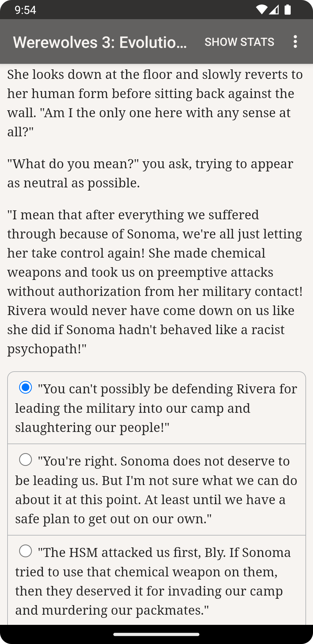 Werewolves 3: Evolution's End Game Screenshot