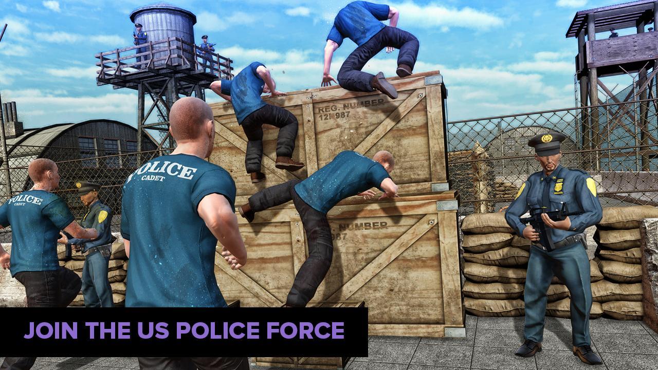 US Police War Training School Game Screenshot