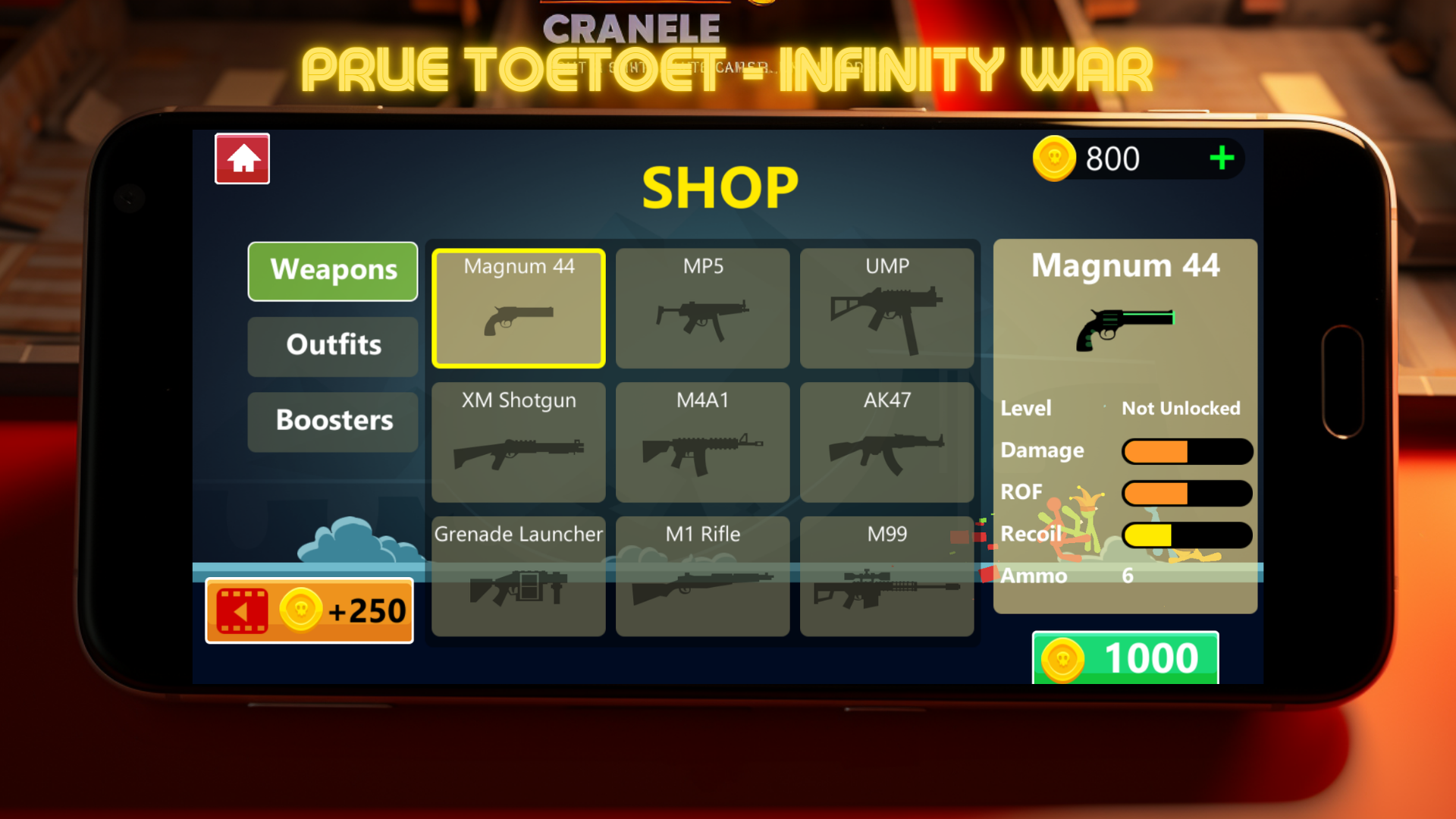 Screenshot of PRUE TOETOET - Infinity War