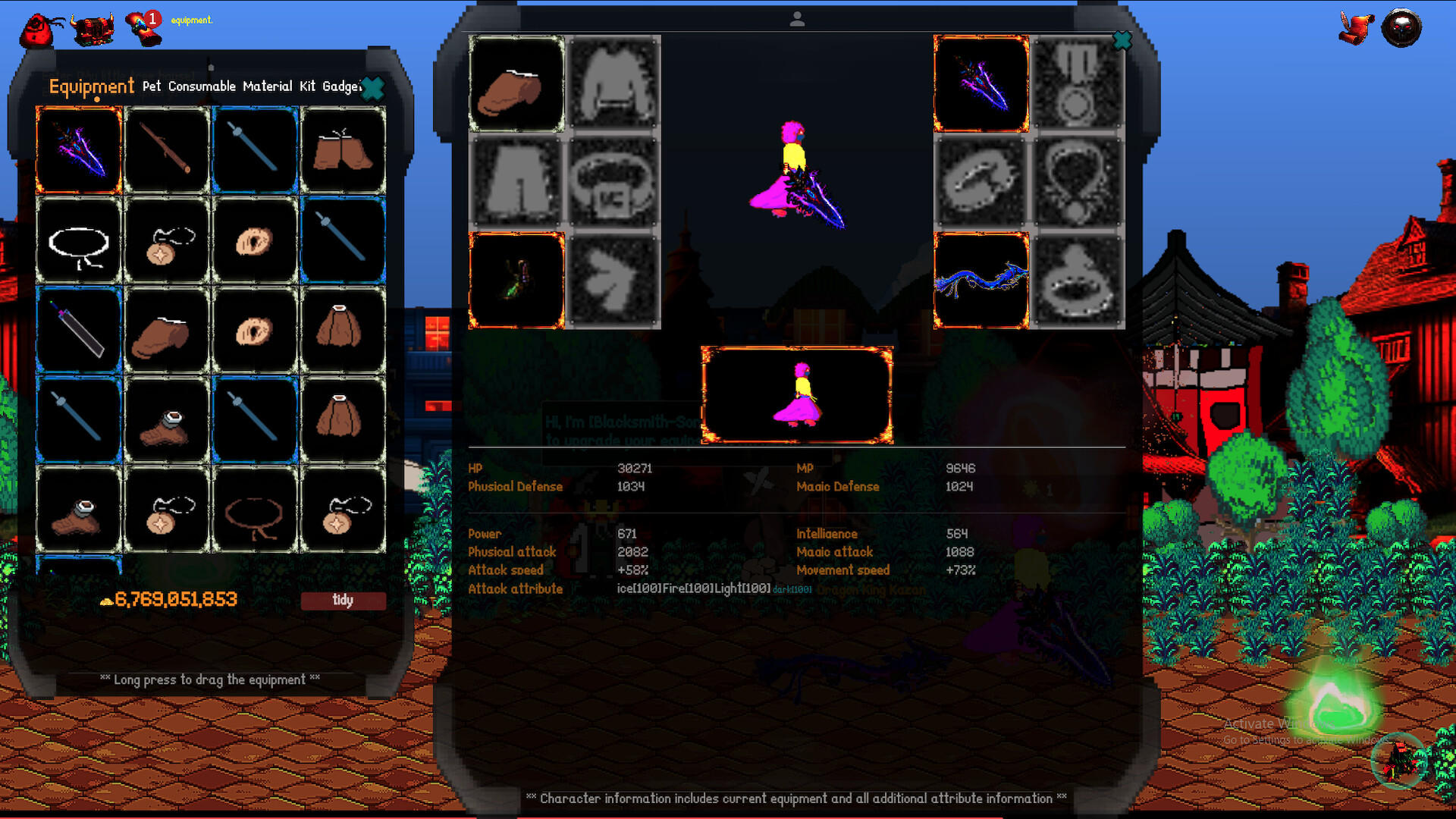 Screenshot of Dungeons of Dragons