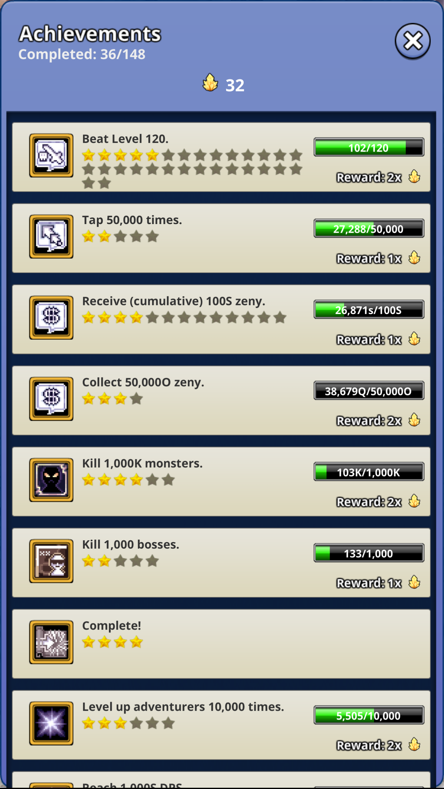 Ragnarok Clicker Game Screenshot