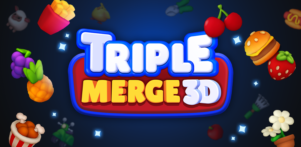 Triple Merge 3D のビデオのスクリーンショット