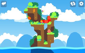 Snakebird ゲームのスクリーンショット