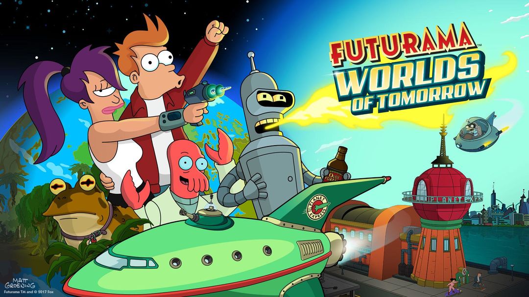 Futurama: Worlds of Tomorrow 게임 스크린 샷