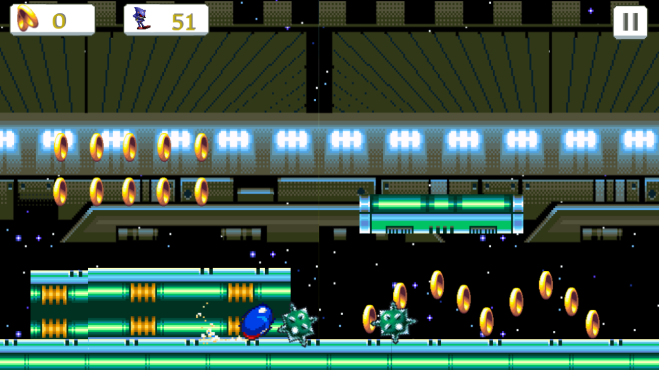Screenshot of Metal Hedgehog Classic