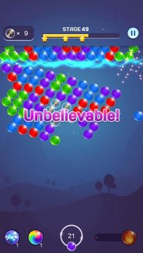 Captura de Tela do Jogo Bubble Shooter Pop Puzzle