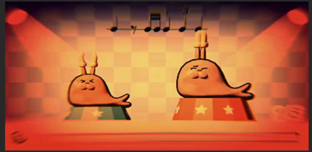 Screenshot of Rhythm Music Hell Game!
