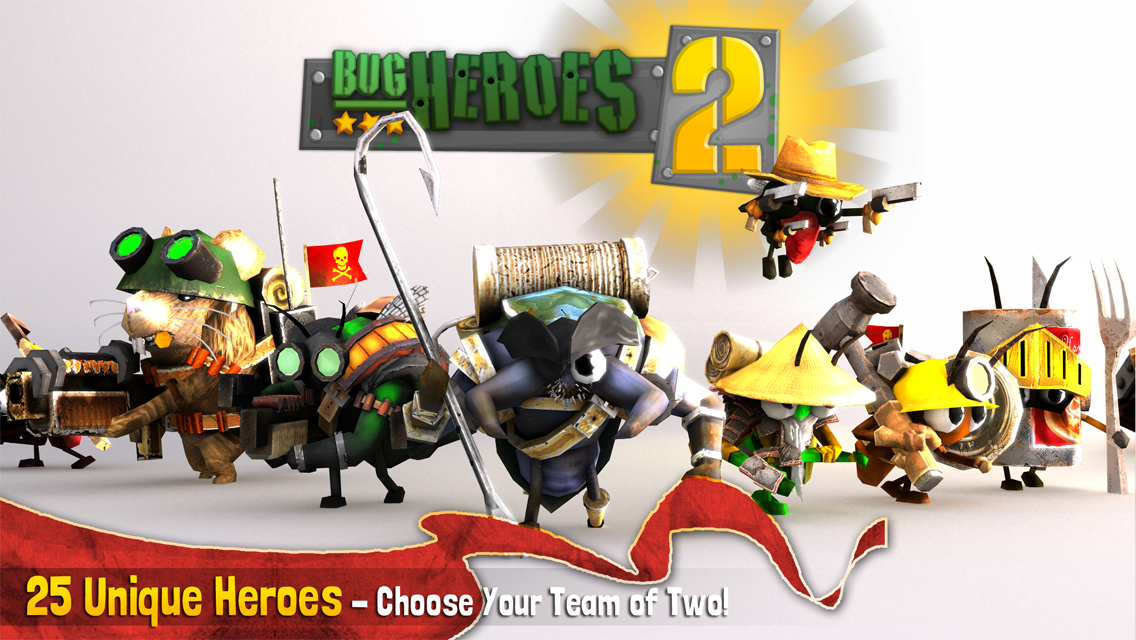 Cuplikan Layar Game Bug Heroes 2: Premium