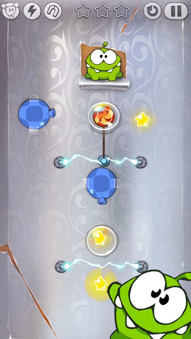 Cut the Rope ภาพหน้าจอเกม