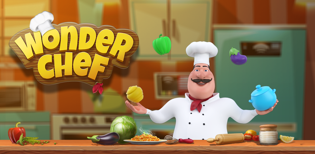 Banner of Wonder Chef: jogo de quebra-cabeça Match-3 1.60