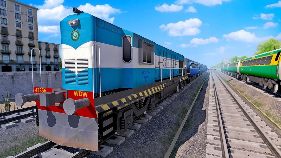 Indian Train Simulator screenshot game
