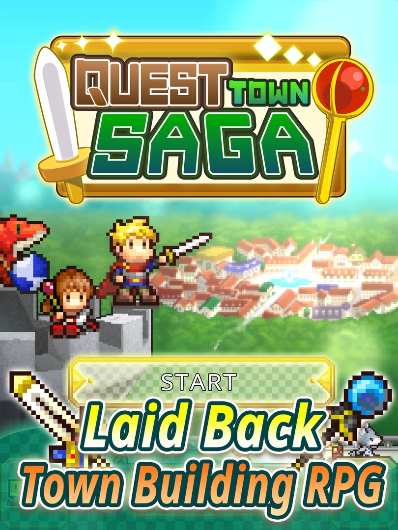 Screenshot of Quest Town Saga