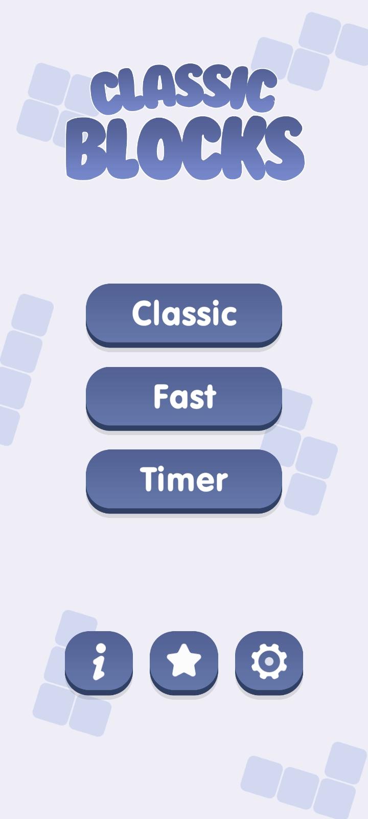 Classic Blocks Puzzle ゲームのスクリーンショット