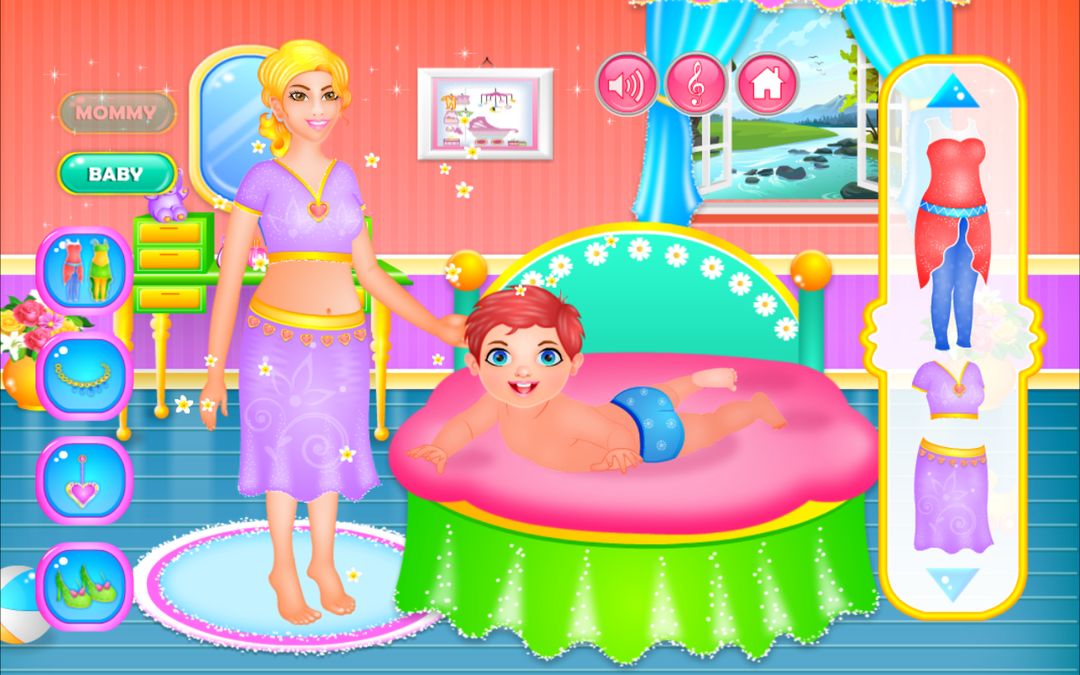 Screenshot of Pregnant mommy emergency sim