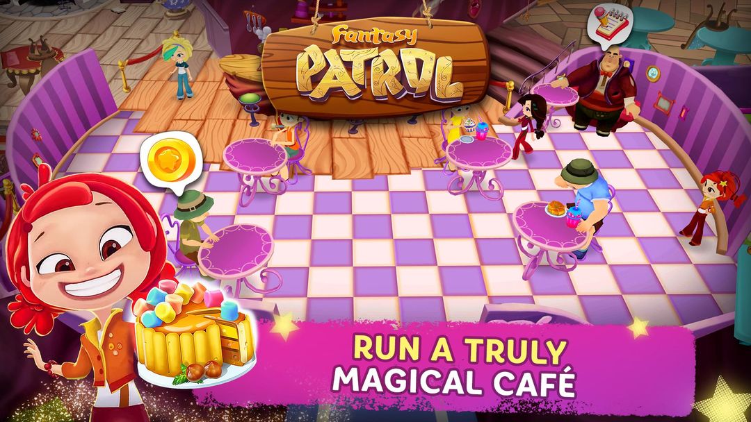Screenshot of Fantasy Patrol: Cafe