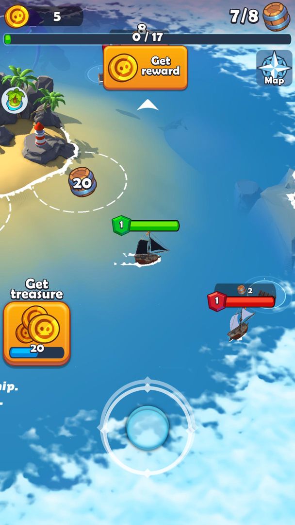 海盜突襲 (Pirate Raid)遊戲截圖