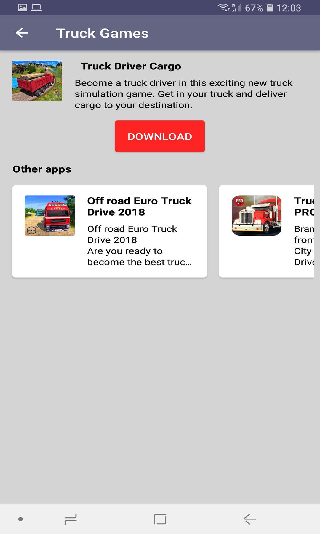 3D Driving Games: Bus, Truck Simulators 2019 Game Screenshot