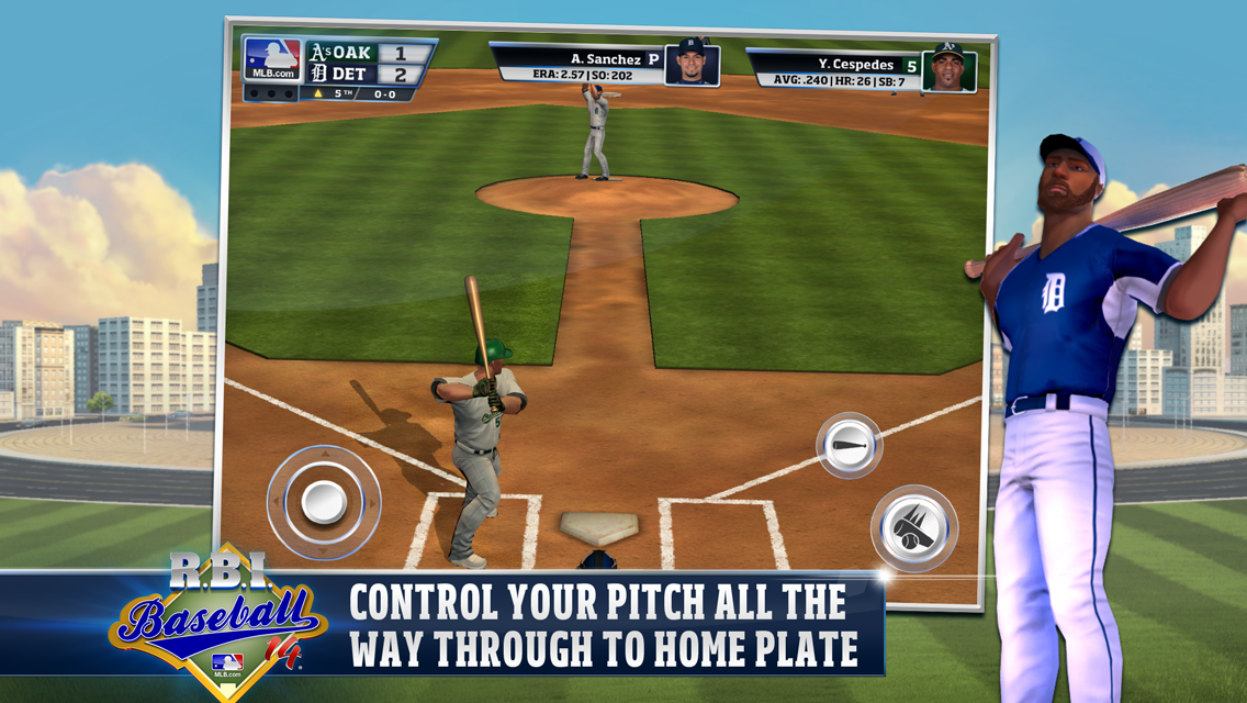 Cuplikan Layar Game R.B.I. Baseball 14