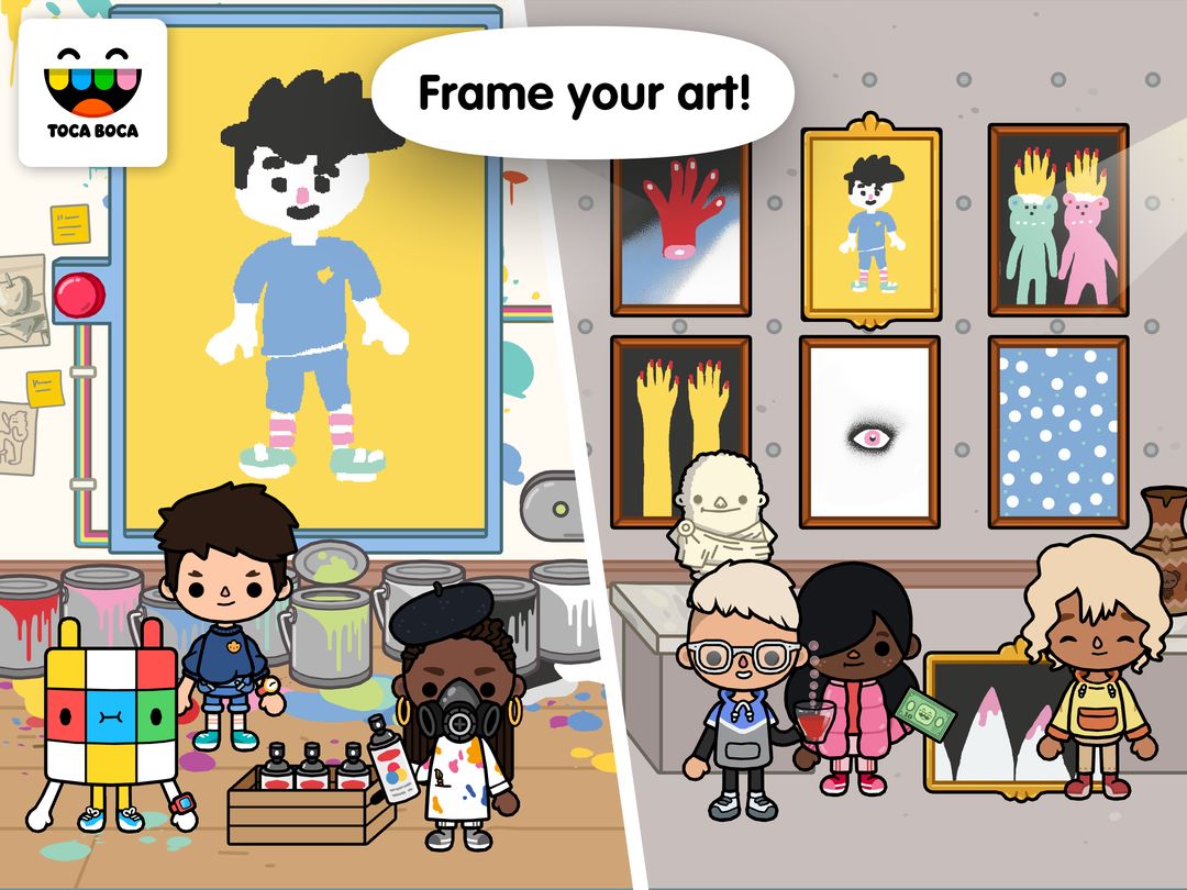 Screenshot of Toca Life: After School