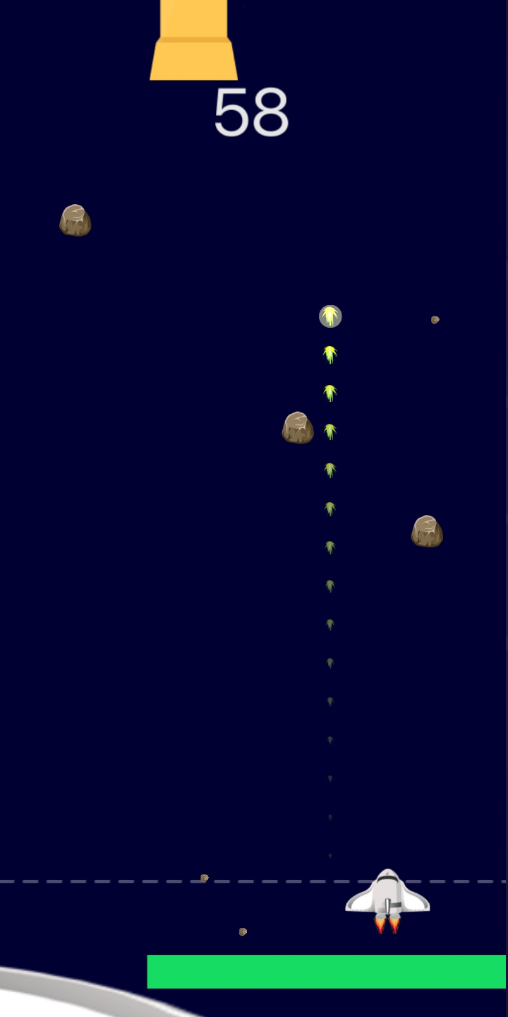 Rocks Shooter - Jet Fire 게임 스크린샷