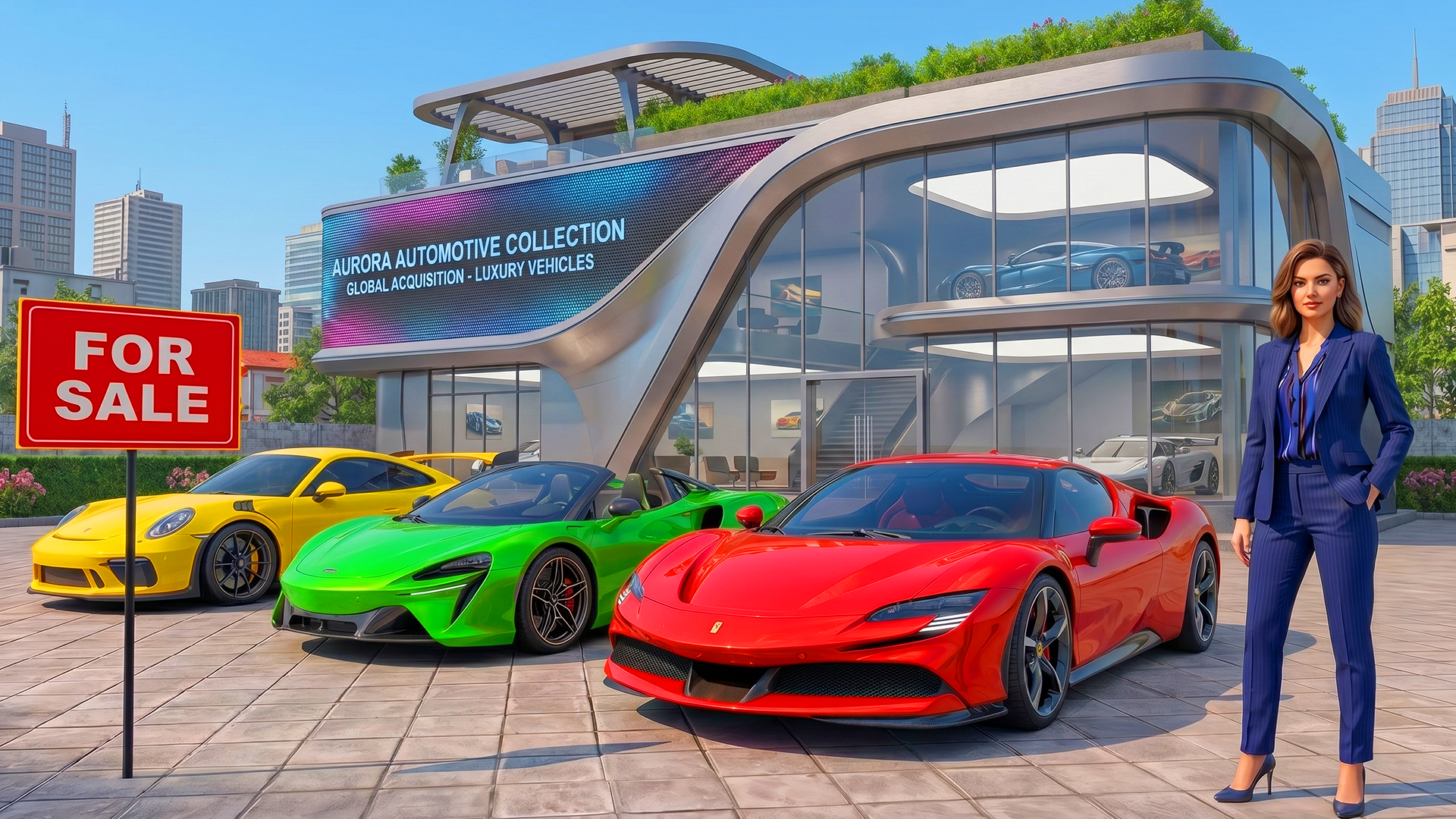 Car Dealer Sales Manager Game Screenshot