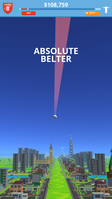 Soccer Kick ゲームのスクリーンショット