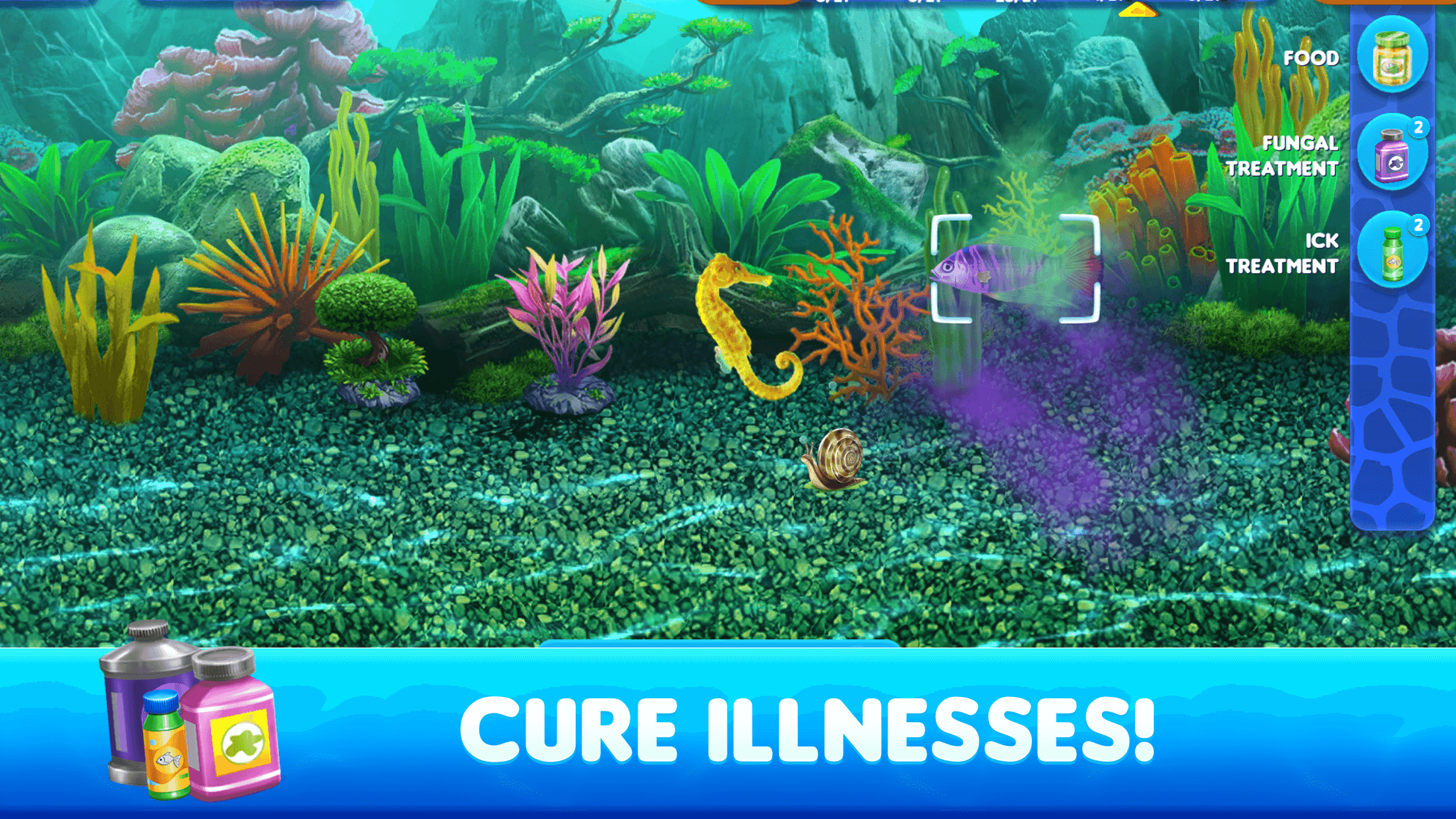 Fish Tycoon 2 Virtual Aquarium Game Screenshot
