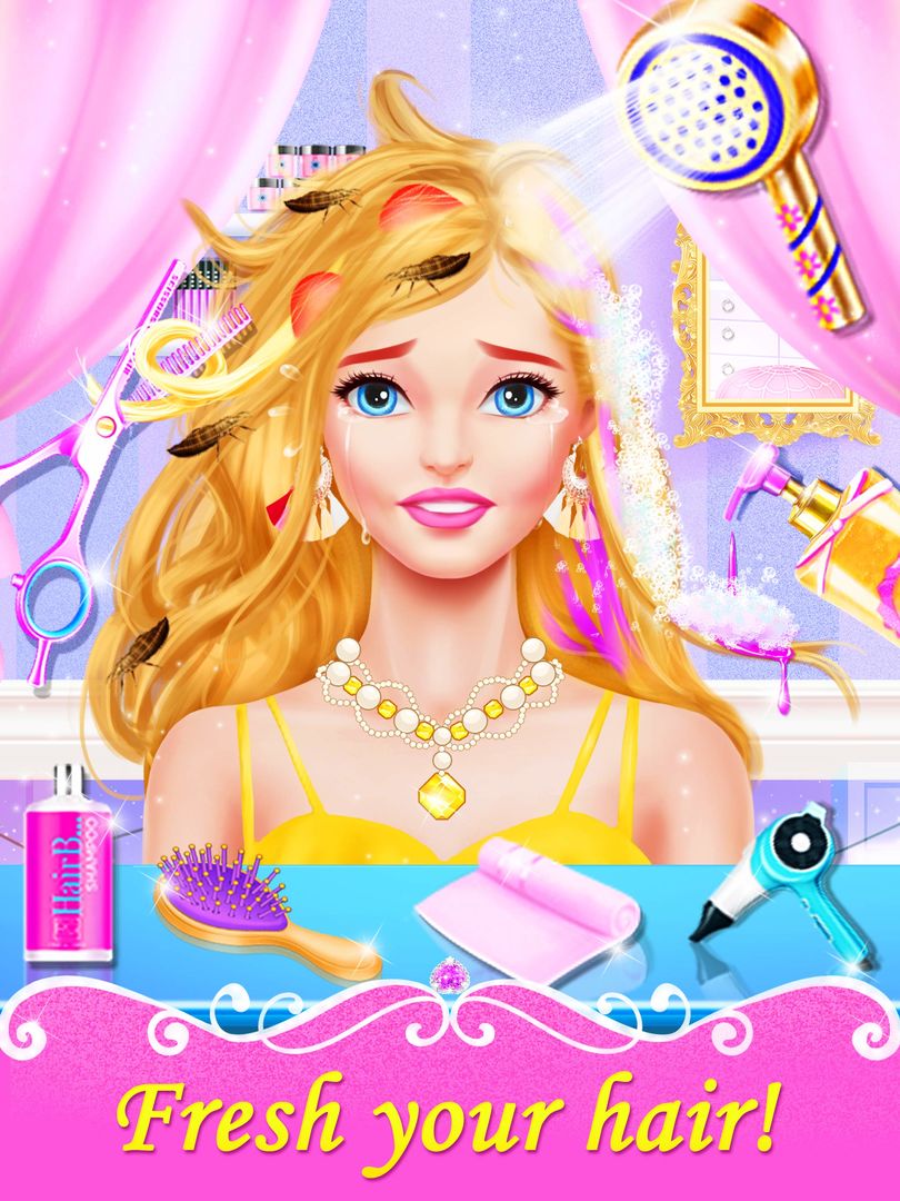 Hair Nail Salon: Makeup Games screenshot game