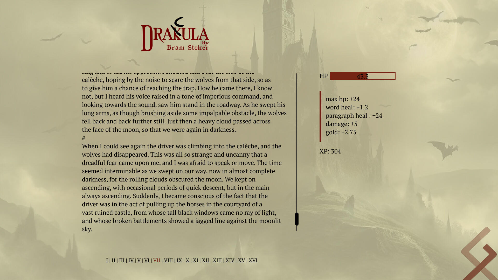 Screenshot of Drak(c)ula