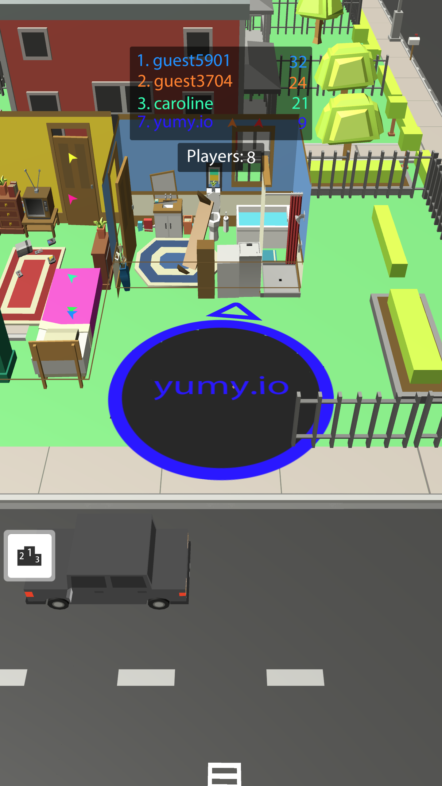 yumy.io - Black Hole Games ภาพหน้าจอเกม