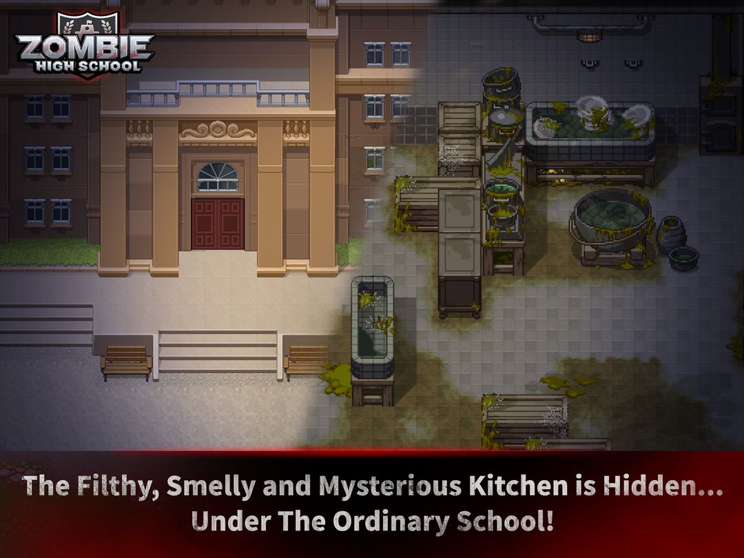 Screenshot of Zombie High School : Dark Kitchen