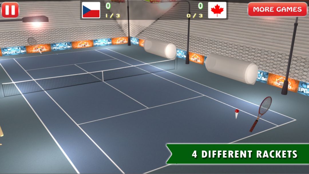 Tennis Championship Simulator ภาพหน้าจอเกม